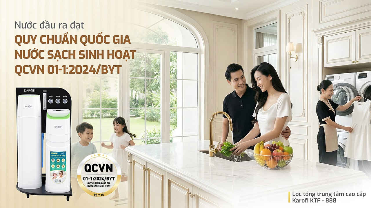 Lọc Tổng Trung Tâm Cao Cấp Karofi KTF - 888